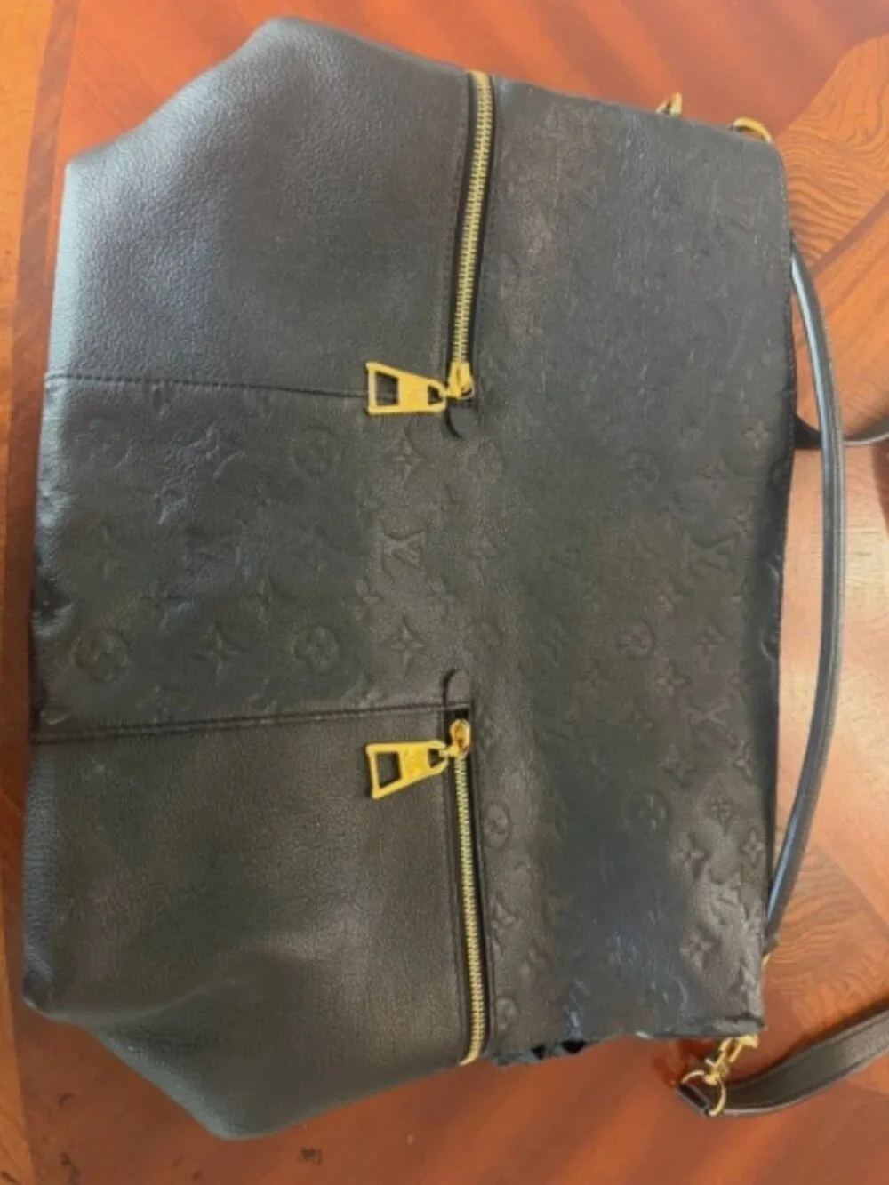 Louis Vuitton Melie Hobo M44014 Empreinte Noir Black Monogram